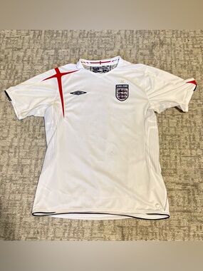 UMBRO ENGLAND 2006 HOME JERSEY | SIZE LARGE